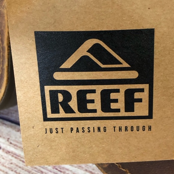 Reef Mens Sandal Voyage Lux Premium Real Leather Flip Flops - Picture 7 of 7